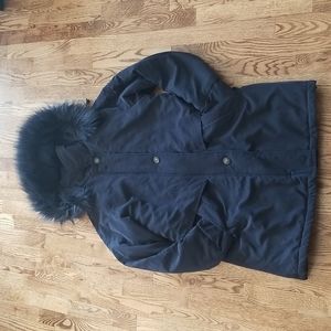 (XL) Carroll Reed Winter Jacket ❤ Faux Fur Trim on Hood❤ Warm and Cozy Soft